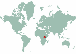 Nagobere in world map